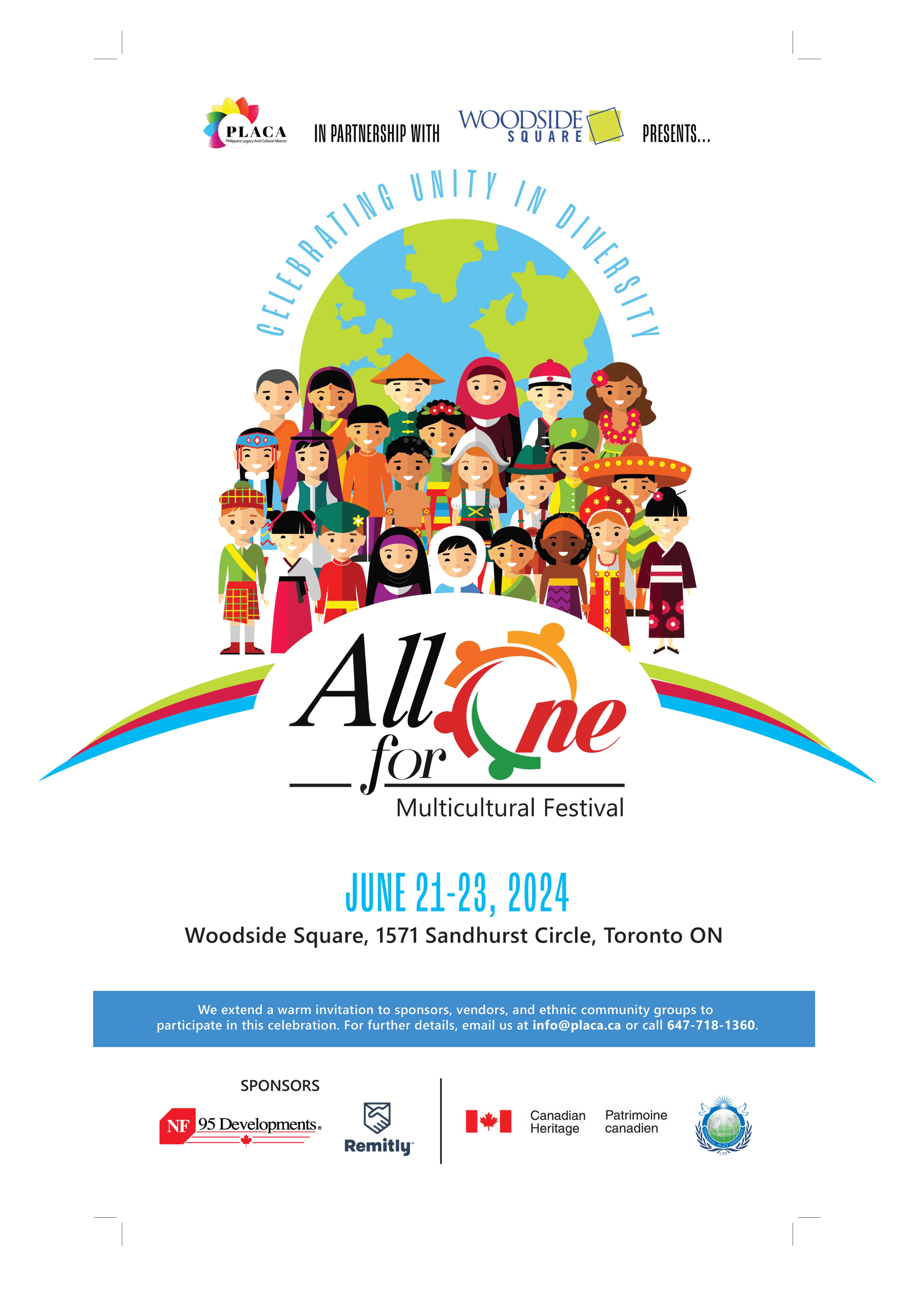 All For One Multucultural Festival Logo